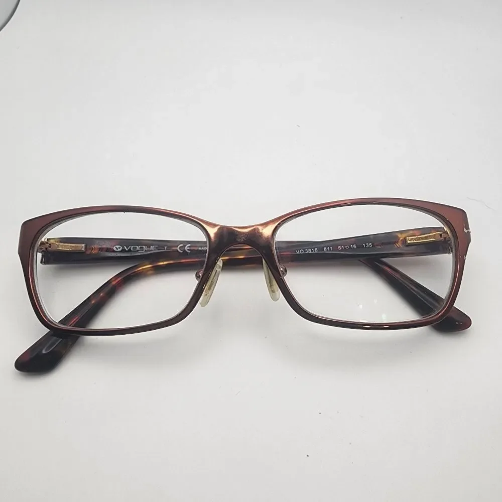 Vogue Brown Tortoiseshell Prescription Glasses Frames